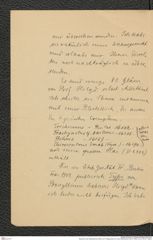 Nachlass Franz Steindachner, Brief von P. Pappenheim an Franz Steindachner (08.12.1905), Inv.Nr. 382.01, Seite 2